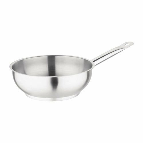 Vogue Stainless Steel Sauté Pan 200mm - M947 - 1