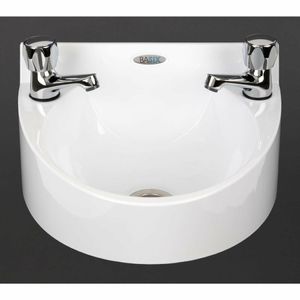 Basix Polycarbonate Wash Hand Basin White - CE987 - 3