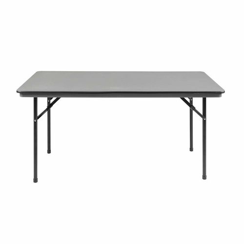 Bolero ABS Rectangular Folding Table Grey 5ft - GC595 - 2