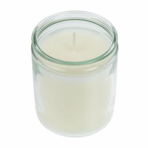 Star Light Clear Glass Candle Jars (Pack of 8) - GJ469 - 3