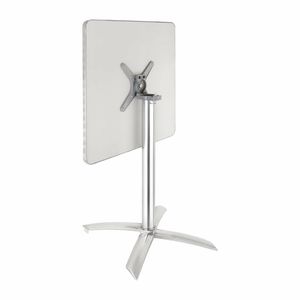 Bolero Square Stainless Steel Flip Top Table 600mm (Single) - CG838 - 3
