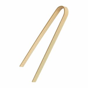 Fiesta Compostable Mini Bamboo Tongs (Pack of 50) - DK391 - 1