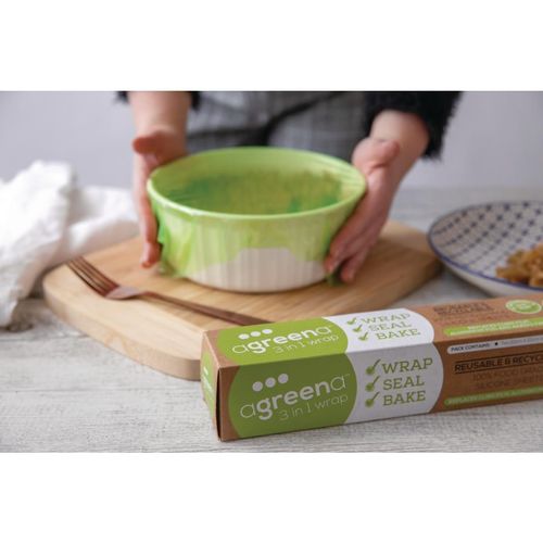 Agreena Three-In-One Reusable Food Wraps 200 x 200mm and 300 x 300mm (Pack of 4) - FD934 - 7