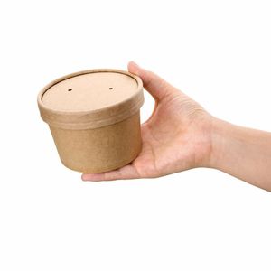 Fiesta Recyclable Soup Containers 230ml/8oz 98mm (Pack of 500) - FP475 - 3
