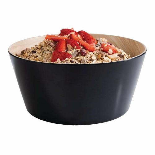 APS Frida Bowl Wood & Black 125(Ø)mm 250ml - FB821 - 2