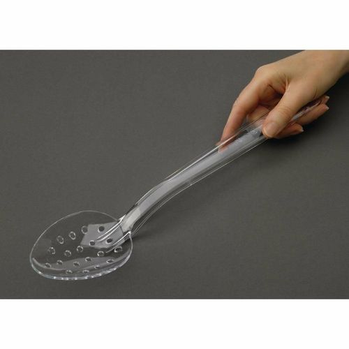 Matfer Bourgeat Exoglass Perforated Serving Spoon Clear 13 - DR198 - 5