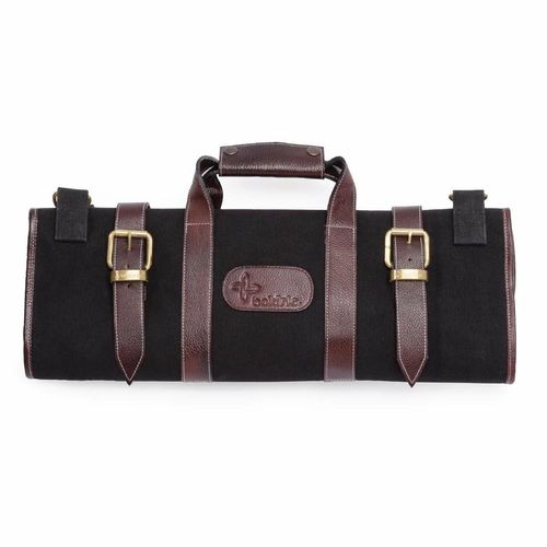 Boldric Canvas Knife Bag Black 17 Slots - CM557 - 1