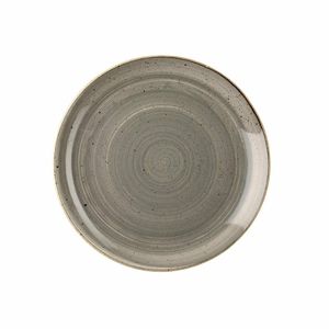 Churchill Stonecast Coupe Plate Grey 288mm (Pack of 12) - CY965 - 1