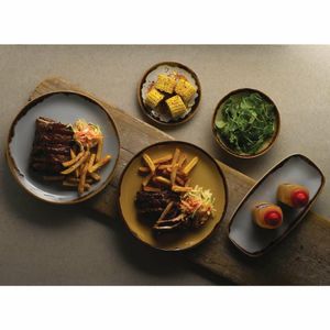 Dudson Harvest Dudson Mustard Coupe Plate 288m (Pack of 12) - FJ770 - 3