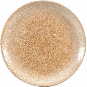 Churchill Studio Prints Raku Coupe Plate Garnet Orange 260mm (Pack of 12) - DR701 - 1