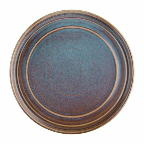 Olympia Cavolo Flat Round Plates Iridescent 220mm (Pack of 6) - FD915 - 1
