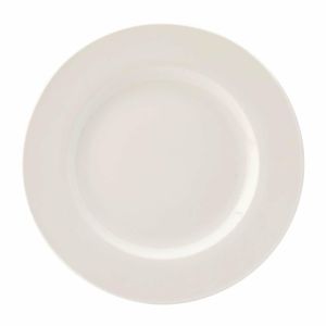 Utopia Pure White Wide Rim Plates 270mm (Pack of 18) - DY314 - 1