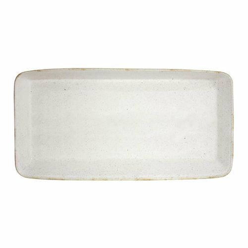 Churchill Stonecast Hints Rectangular Baking Dishes Barley White 325 x 530mm - DY202 - 1