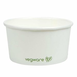 Vegware Compostable Hot Food Pots 170ml / 6oz (Pack of 1000) - DA589 - 1