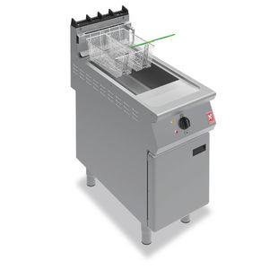 Falcon F900 F900 Single Tank Twin Basket Free Standing Natural Gas Filtration Fryer G9341F - GR462-N - 1