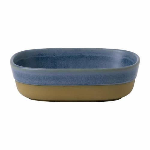 Churchill Emerge Dish Oslo Blue 170 x 120mm (Pack of 6) - FR019 - 1