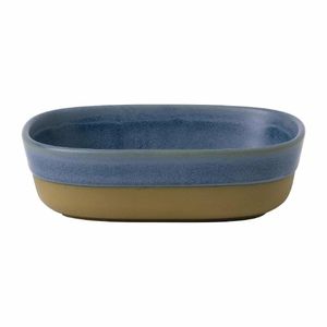 Churchill Emerge Dish Oslo Blue 170 x 120mm (Pack of 6) - FR019 - 1