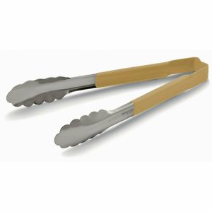 Vollrath Tan Utility Grip Kool Touch Tong 12 - DC252 - 1