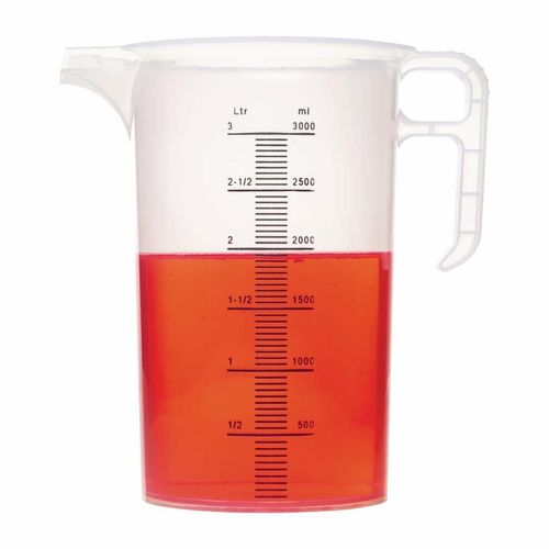 Pro-Measures Polypropylene Measuring Jug 3Ltr - FD328 - 3