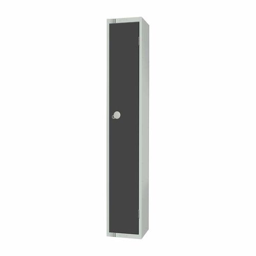 Elite Single Door Padlock Locker Graphite Grey - GR677-P - 2