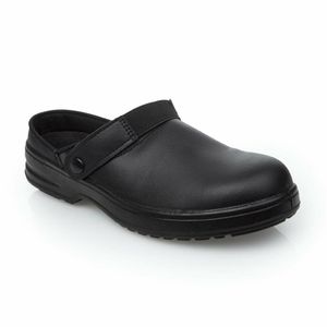 Slipbuster Lite Unisex Safety Clogs Black 38 - A813-38 - 1