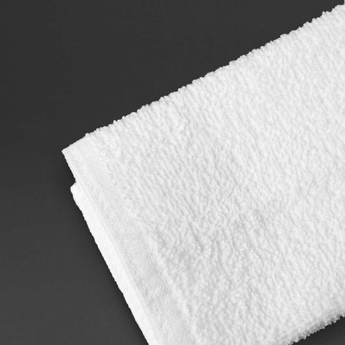 Mitre Essentials Carnival Face Cloth White (Pack of 10) - HB621 - 2