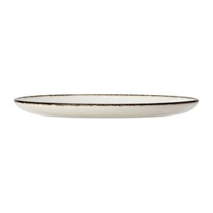 Steelite Charcoal Dapple Oval Coupe Plates 202mm (Pack of 24) - VV1320 - 3