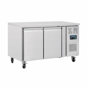Polar U-Series Double Door Counter Fridge 228Ltr - G377 - 1