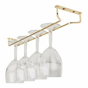 Beaumont Brass Wine Glass Rack 410mm - GM204 - 3