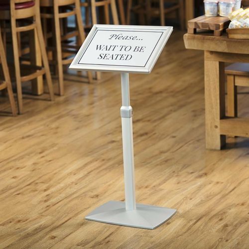 Freestanding Aluminium Menu Display Stand A4 - CM120 - 3