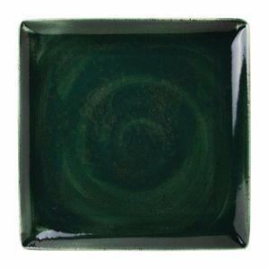 Steelite Vesuvius Square One Burnt Emerald 270 x 270mm (Pack of 12) - VV1858 - 1