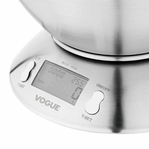 Vogue Bowl Digital Scale 5kg - FS487 - 3