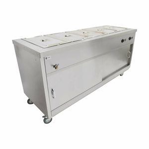 Parry Bain Marie Topped Mobile Hot Cupboard HOT18BM - GM794 - 1