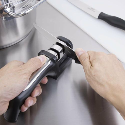 Vogue Tsuki Knife Set and Sharpener - S789 - 3
