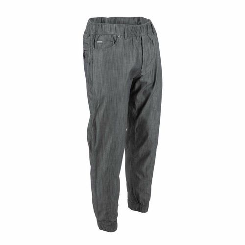 Chef Works Urban Jogger 257 Black and White Fine Stripe Size M - BB300-M - 3