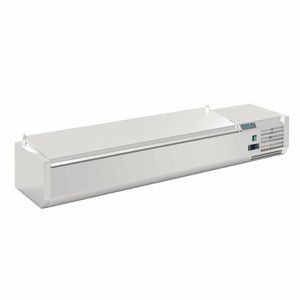 Polar G-Series Countertop Prep Fridge with Lid 7x 1/4GN - FA855 - 1