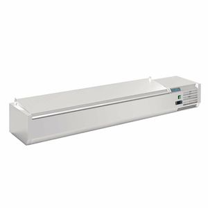 Polar G-Series Countertop Prep Fridge with Lid 8x 1/4GN - FA856 - 1