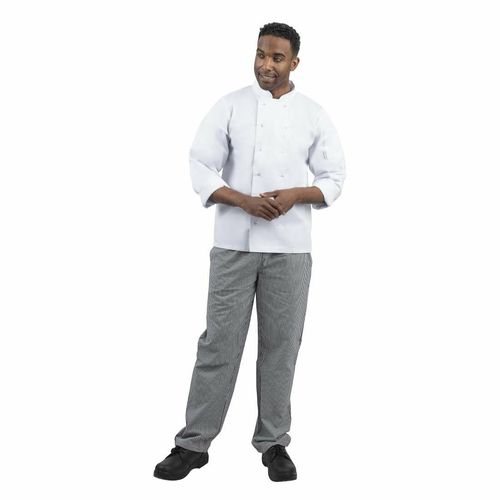Whites Unisex Vegas Chefs Trousers Black and White Check S - DL712-S - 5