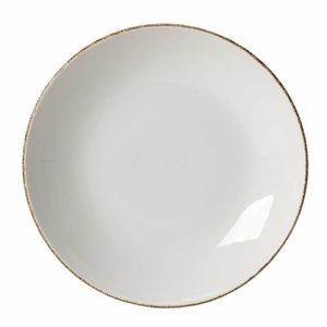 Steelite Brown Dapple Coupe Plates 300mm (Pack of 12) - VV751 - 1