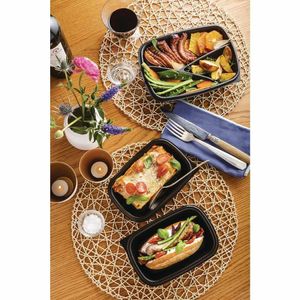 Fastpac Small Rectangular Food Containers 500ml / 17oz - DW782 - 3