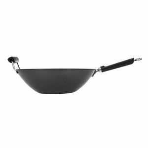 Kitchen Craft Non Stick Flat Base Wok 356mm - K250 - 3