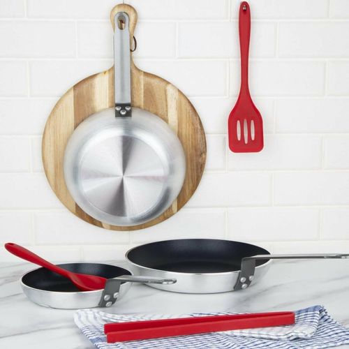 Vogue Cook Like A Pro 3-Piece Non-Stick Frying Pan and Saute Pan Set - 2