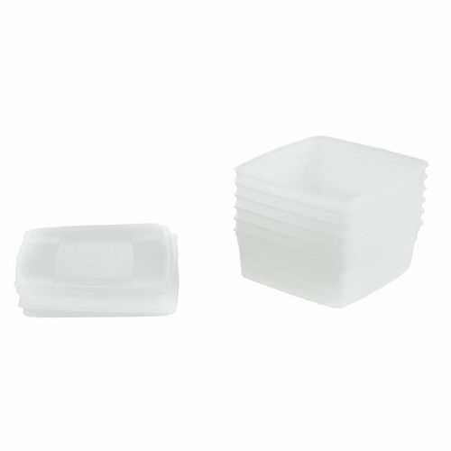 Matfer Bourgeat Soft Modulus Flexible Food Storage Container Box 1 Ltr (Pack of 6) - 1