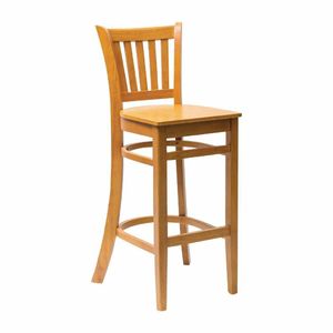 Manhattan Soft Oak Bar Chair - 1