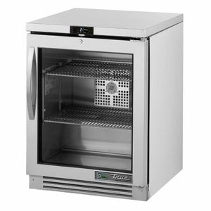 True 1 Glass Hinged Door Under Counter Fridge TUC-24G-HC-FGD01 - 1