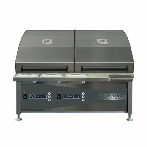 Synergy Grill Electric Chargrill Oven with Twin Lids CGO900DUALE - 1