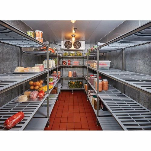 Cambro Camshelving Basics Plus Add-On Unit 4 Tier With Vented Shelves 1630H x 870W x 460D mm - 4