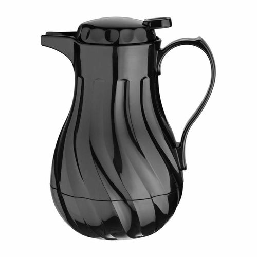 Olympia Insulated Swirl Jug Black 0.5Ltr - CH116 - 1