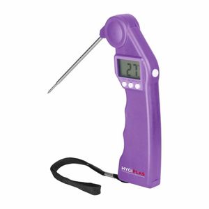Hygiplas Easytemp Colour Coded Purple Thermometer - CH739 - 3