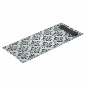 Europochette White with Vintage Design Cutlery Pouch with Black Napkin (Pack of 100) - CK238 - 1